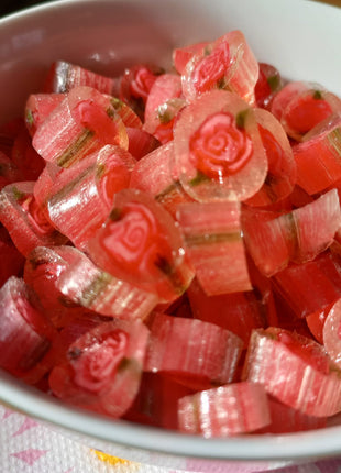 Roosjes kers hard candy
