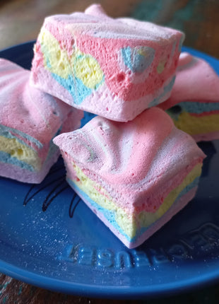 Regenboog marshmallows