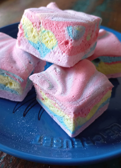Regenboog marshmallows