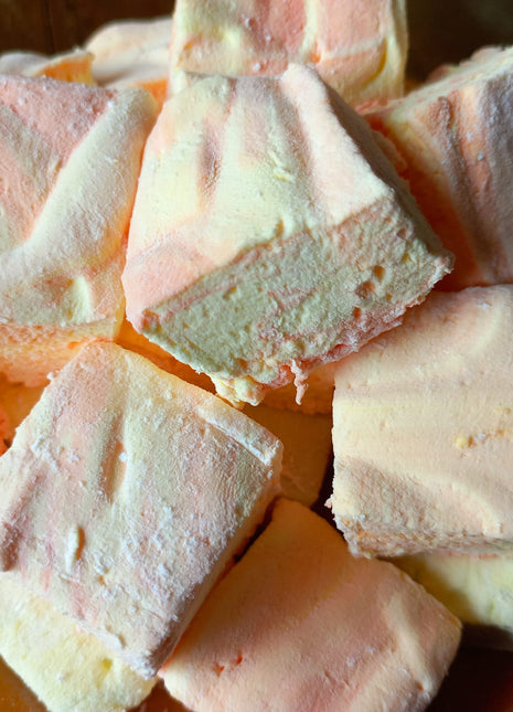 Sinaasappel & mango marshmallows