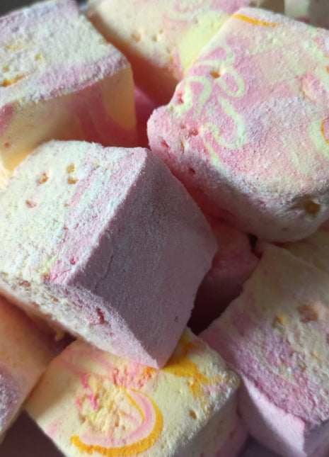 Aardbei & abrikoos marshmallows